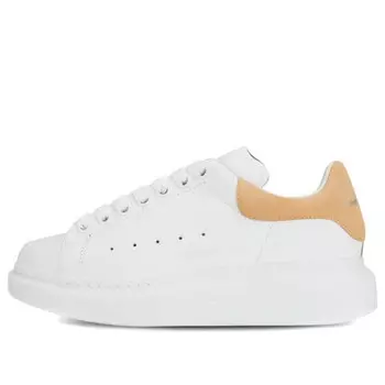 Кроссовки oversized sneaker 'white beige' Alexander Mcqueen, белый