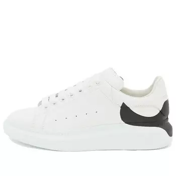 Кроссовки oversized sneaker 'white black heel' Alexander Mcqueen, белый
