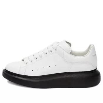 Кроссовки oversized sneaker 'white black sole' Alexander Mcqueen, белый