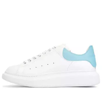 Кроссовки oversized sneaker 'white blue' Alexander Mcqueen, белый