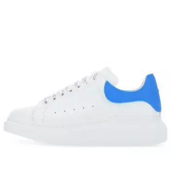 Кроссовки oversized sneaker 'white electric blue' Alexander Mcqueen, белый