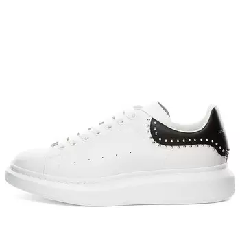 Кроссовки oversized sneaker 'white studs' Alexander Mcqueen, белый