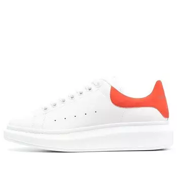 Кроссовки oversized sneaker 'white warm orange' Alexander Mcqueen, белый