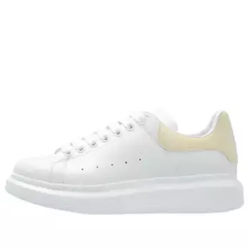 Кроссовки oversized sneakers 'baby yellow white' Alexander Mcqueen, белый