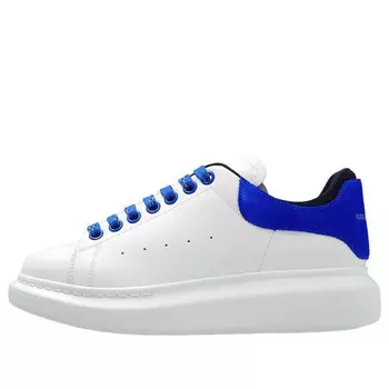 Кроссовки oversized sneakers 'white blue' Alexander Mcqueen, белый