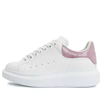 Кроссовки oversized sneakers 'white pink Alexander Mcqueen, белый