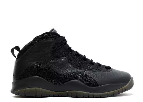 Кроссовки OVO X AIR JORDAN 10 RETRO 'BLACK', черный