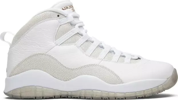 Кроссовки OVO x Air Jordan 10 Retro White, белый