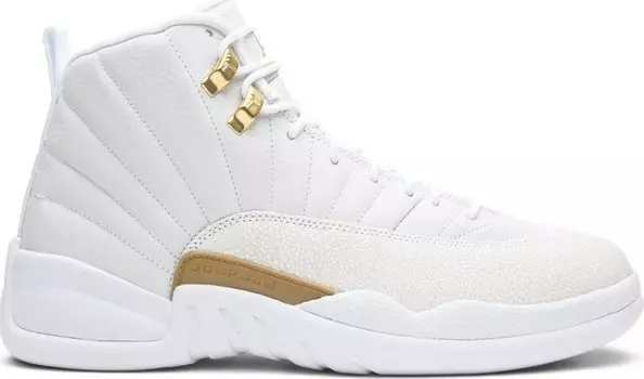Кроссовки OVO x Air Jordan 12 Retro White, белый