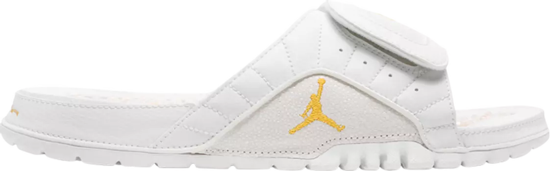 Кроссовки OVO x Air Jordan Hydro 7 Retro Slide White, белый