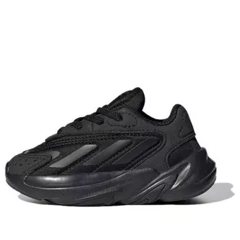 Кроссовки ozelia 'triple black' Adidas, черный