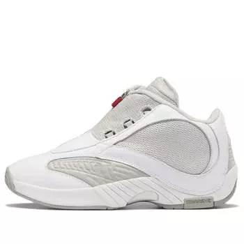 Кроссовки packer shoes x answer 4 og 'white silver' Reebok, серый