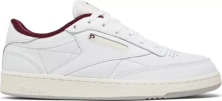 Кроссовки packer shoes x club c 85 'mismatched panels' Reebok, белый