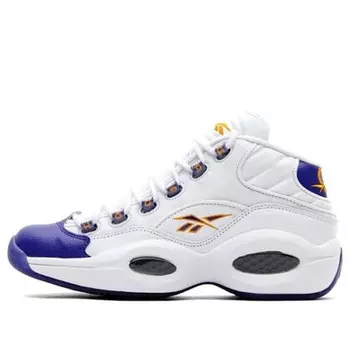 Кроссовки packer shoes x question mid 'for player use only - kobe bryant' Reebok, белый