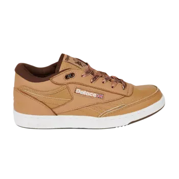 Кроссовки Palace x Club C Mid 2 Reebok, желто-коричневый