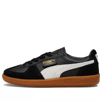 Кроссовки palermo 'black feather grey gum' Puma, черный