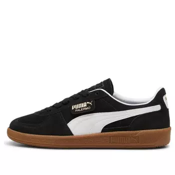 Кроссовки palermo 'black white gum' Puma, черный