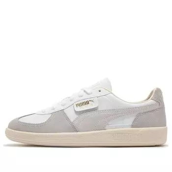 Кроссовки palermo leather 'white cool light grey' Puma, белый