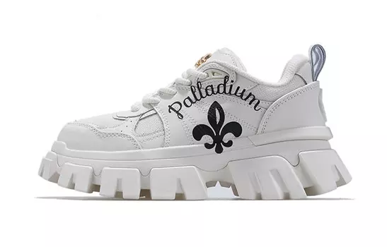 Кроссовки palladium Chunky Sneakers Women's Low-top Black/white, белый/черный
