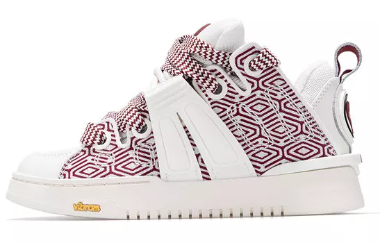 Кроссовки palladium Pallablast Red White, бордовый/белый