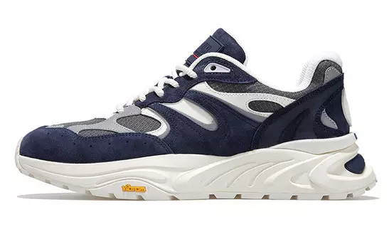 Кроссовки palladium Pallavortex Jogger Lifestyle Shoes Men Low-top Blue/Grey/White/Orange, синий/серый