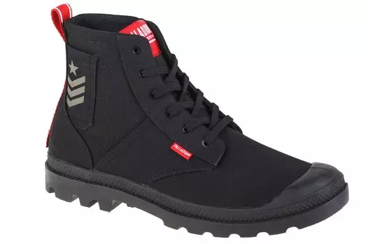 Кроссовки Palladium Pampa Hi Army, черный