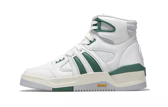 Кроссовки palladium Skateboarding Shoes Men High-top White/Eden Green, зеленый