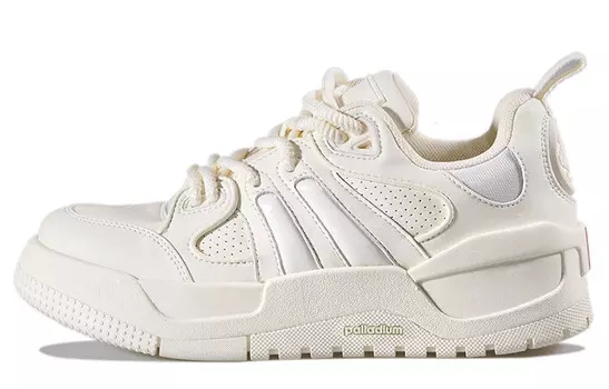 Кроссовки palladium Skateboarding Shoes Men Low-top White, белый