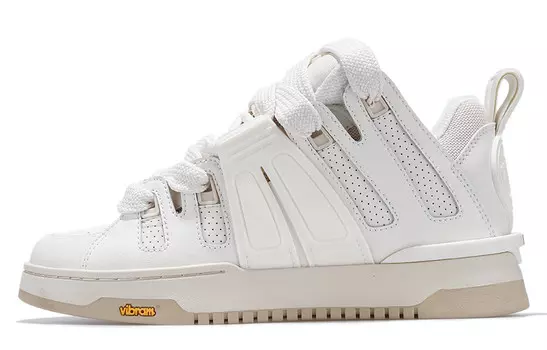 Кроссовки palladium Skateboarding Shoes Unisex Low-top White, белый