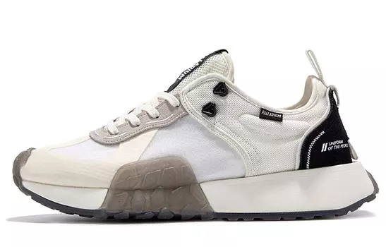 Кроссовки palladium Troop Runner Lifestyle Shoes Unisex Low-top White/Black, белый/черный