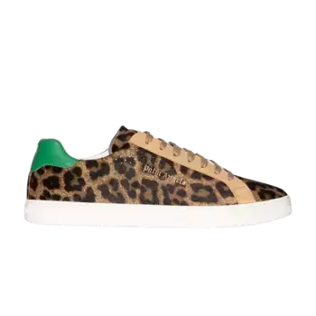 Кроссовки Palm Angels New Tennis Leopard, коричневый