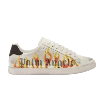 Кроссовки Palm Angels Palm One 'Distressed - Flames', белый