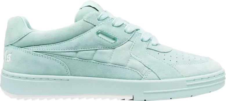 Кроссовки Palm Angels Palm University Low 'Turquoise', бирюзовый