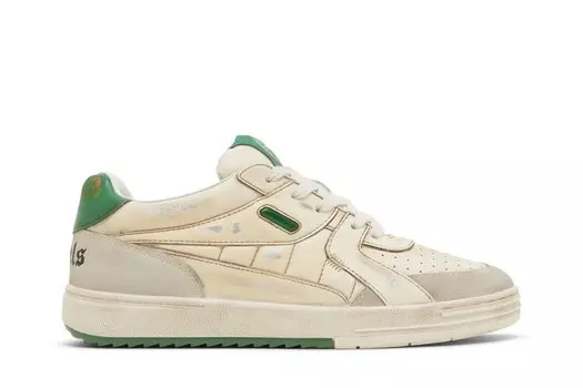 Кроссовки Palm Angels Palm University Low 'White Green', белый