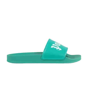Кроссовки Palm Angels Pool Slider Green, зеленый