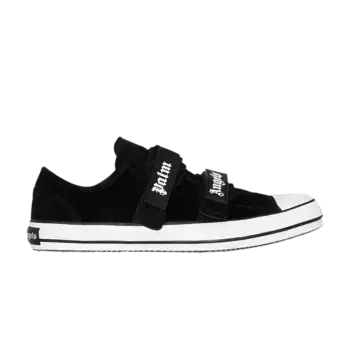 Кроссовки Palm Angels Velcro Vulcanized Low Black, черный