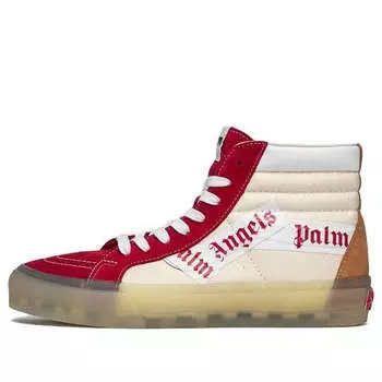 Кроссовки palm angels x sk8-hi vlt lx 'chili pepper' Vans, белый