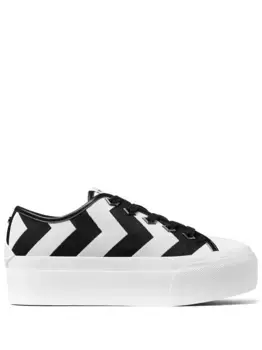 Кроссовки Palma Maxi с геометричным принтом JIMMY CHOO, белый