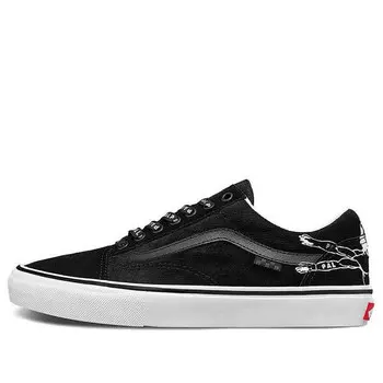 Кроссовки palpal skate x old skool sneakers black Vans, черный