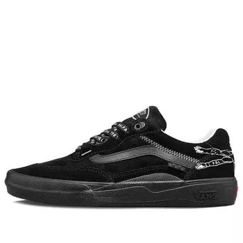 Кроссовки palpal skate x wayvee sneakers black Vans, черный