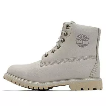 Кроссовки paninara collarless 6 inch waterproof boots 'light grey nubuck' Timberland, серый