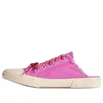 Кроссовки paris mule 'pink' Balenciaga, розовый