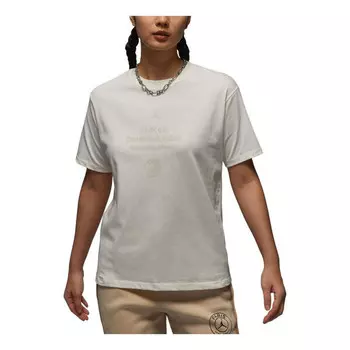Кроссовки paris saint-germain t-shirt asia sizing 'sail' Air Jordan, мультиколор