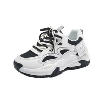 Кроссовки PARK DANCE Chunky Sneakers Women's Low-top, коричневый