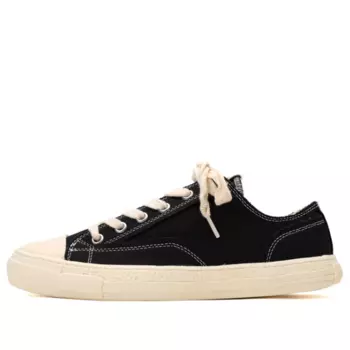 Кроссовки past sole 6 - hole canvas low-top sneaker Maison Mihara Yasuhiro, черный