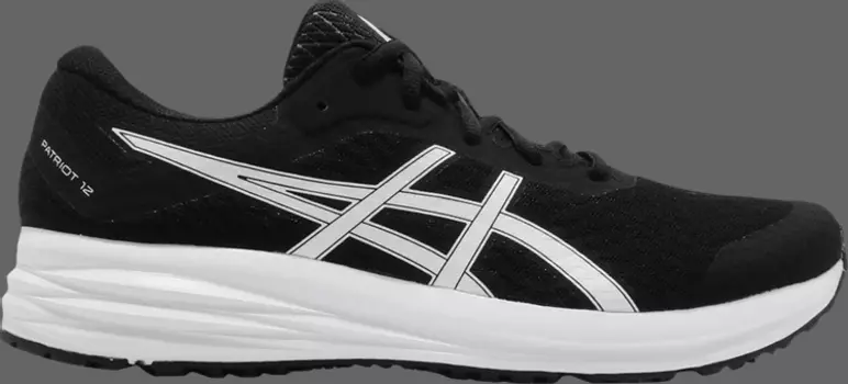 Кроссовки patriot 12 'black white' Asics, черный