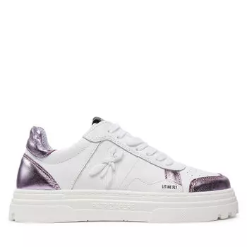 Кроссовки Patrizia Pepe 2Z0008/L041 M502 Shiny Lilac M502, белый