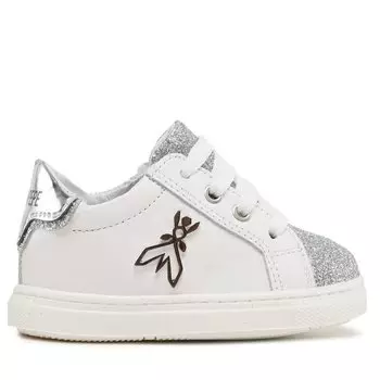 Кроссовки Patrizia Pepe JP120.30 Argento/Bianco Glitter, белый