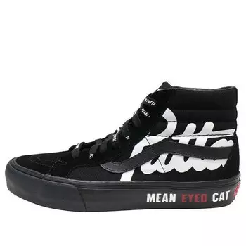 Кроссовки patta x vault sk8-hi reissue vlt lx 'mean eyed cat - black' Vans, черный