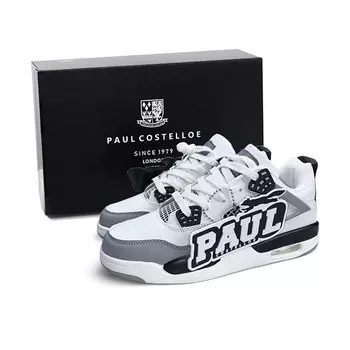 Кроссовки PAUL COSTELLOE Skateboarding Shoes Unisex Mid-top Gray, серый
